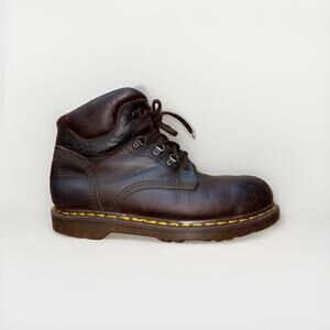 Vintage Dr. Martens Boots Mens Size 9 Steel Toe Safety Made England 7753